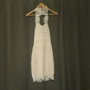 Brand new with tags CBR white lace dress.